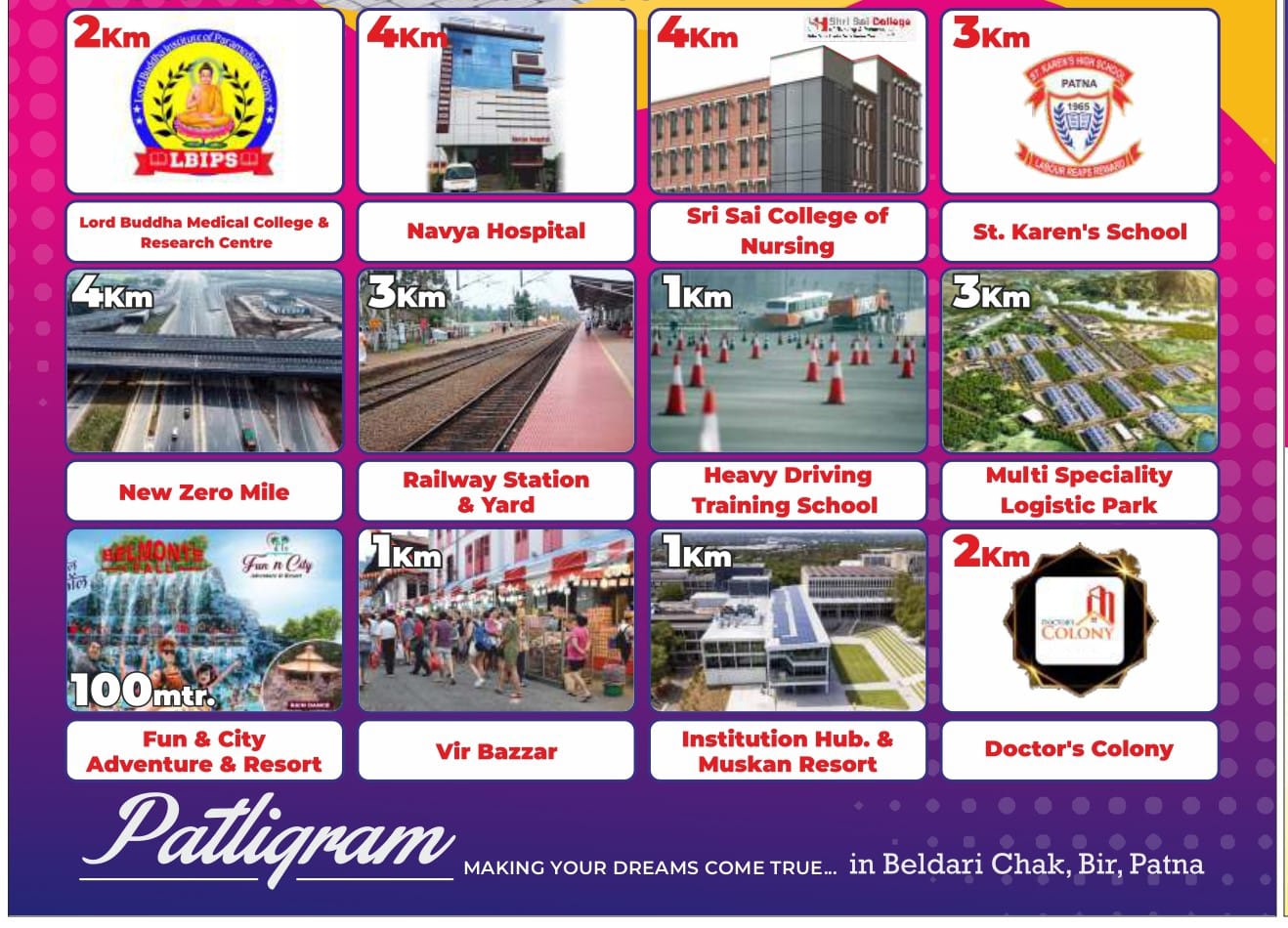 Plots for Sale at New Zero Mail Beldarichak on Patna-Gaya 4-Lane Highway – Best Location, Book Now 2