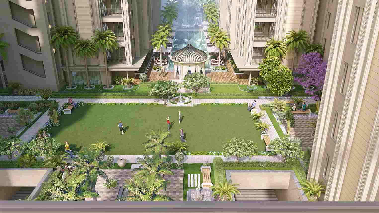 Mansion Royale by Mahima & JMJ Group – 3/4/6 BHK Ultra Luxury Duplexes & Penthouses Opposite Jaipur Airport | Neo-Classical Palace Living, Golf Simulator, All-Weather Pool, Private Lift Access, RERA Approved, From ₹4.35 Cr 5