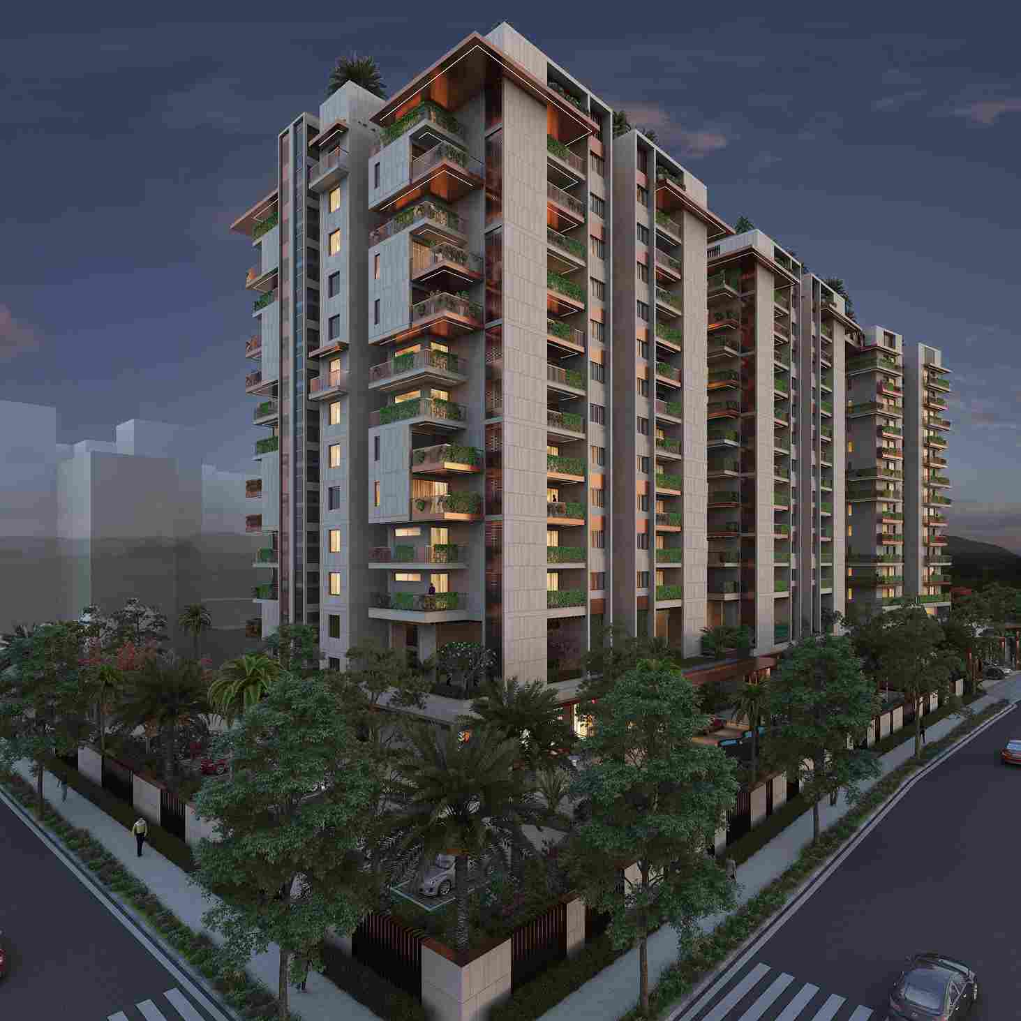 Times Residency – 2/3 BHK Premium Flats in Jagatpura, Jaipur | By Shiv Sital Builders | Rajasthan's First Fully Stone-Cladded Building, 40+ Clubhouse Amenities, 65% Open Area 2